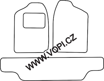 Autokoberce Opel Frontera 1998 - 1999 Colorfit Fun (3415)